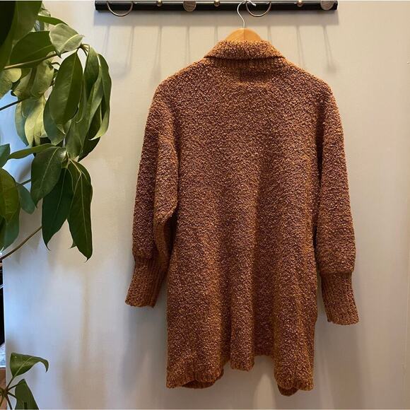 Monto Par Le Chois S Vintage 80s Boucle Knit Cardigan | Oversized Slouchy Boho - Picture 3 of 5